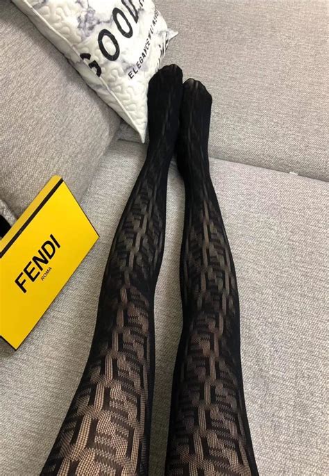 fendi tights outfit|fendi panty hose.